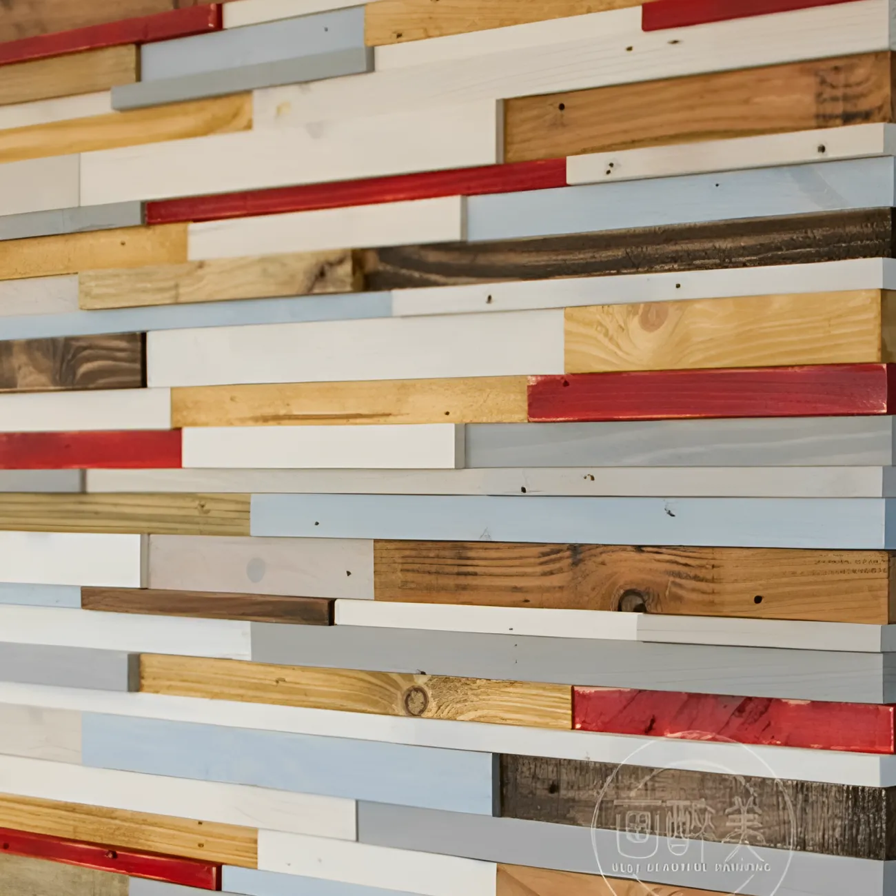 Скандинавская деревянная декоративная картина "Пьяная красавица" 38126-30