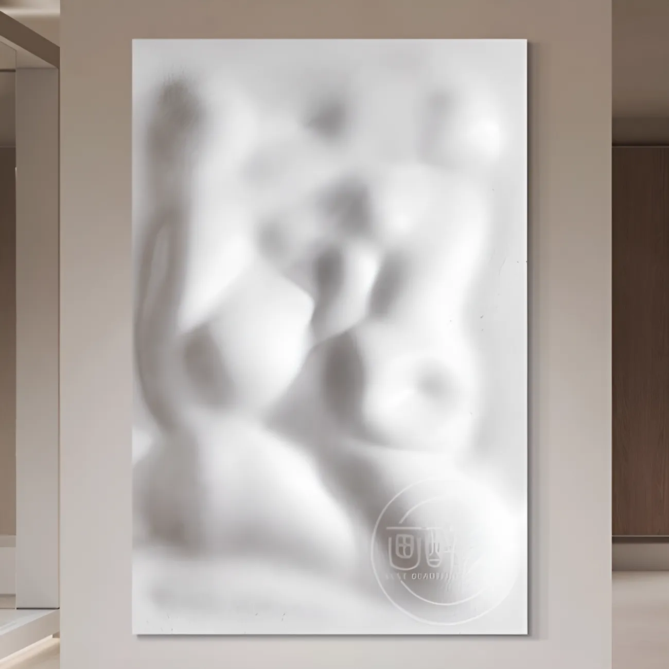 Минималистичная декоративная трехмерная картина "Пьяная красавица" 38128-30