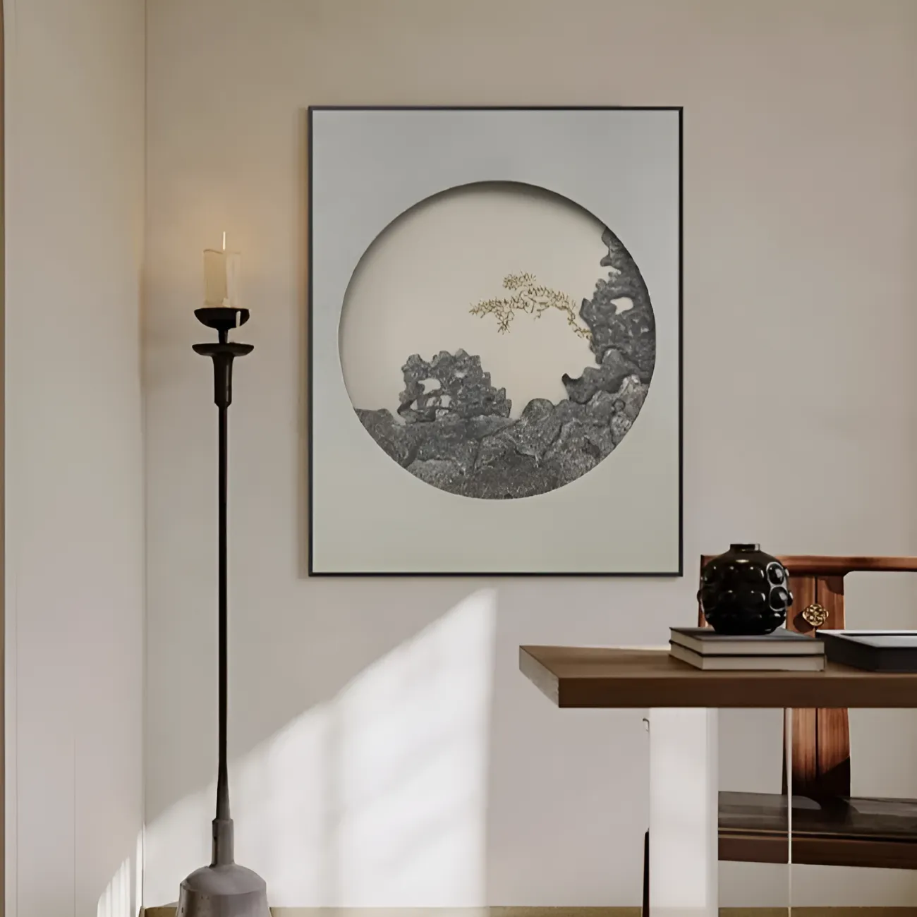 Трехмерная абстрактная декоративная картина "Пьяная красавица" 38131-30