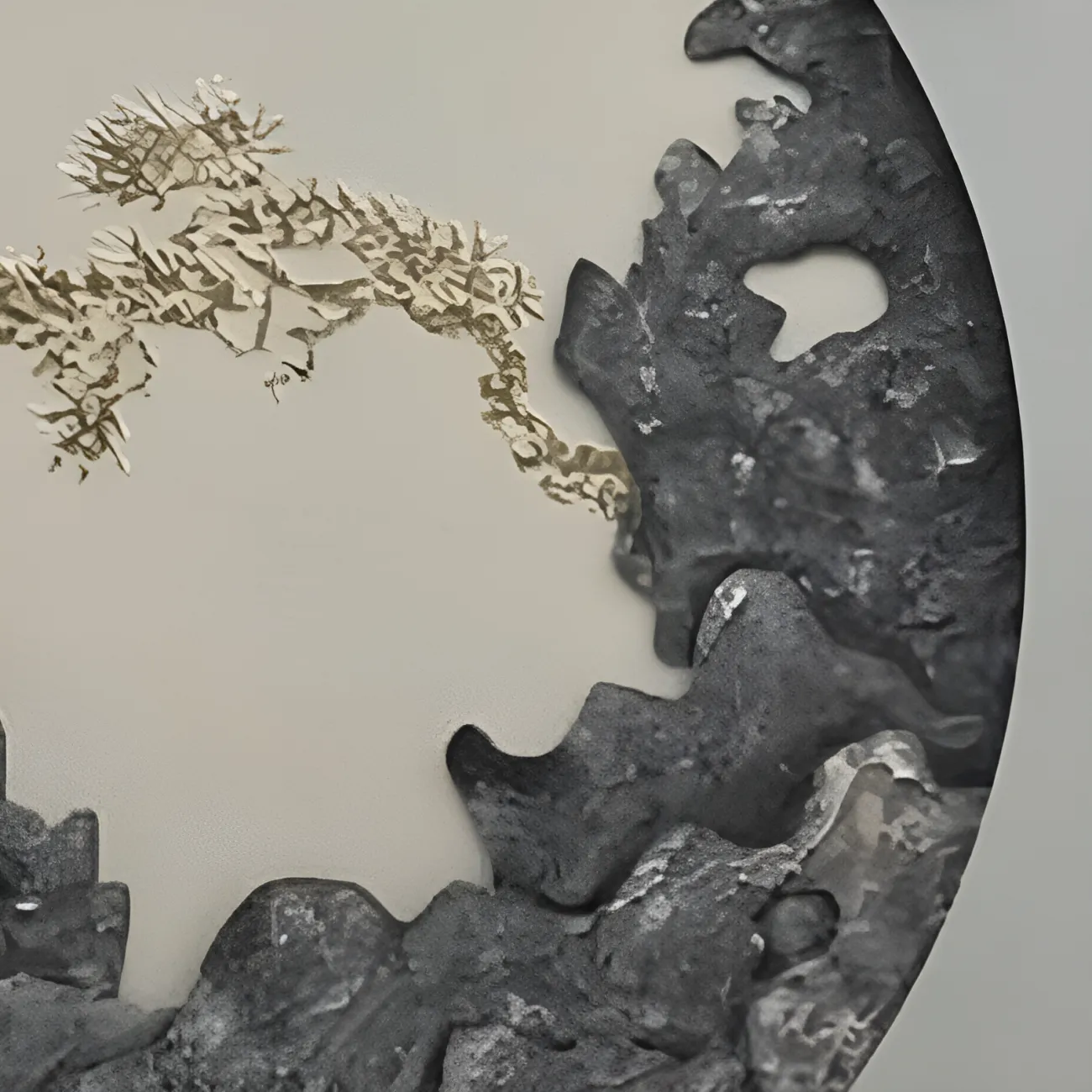 Трехмерная абстрактная декоративная картина "Пьяная красавица" 38131-30