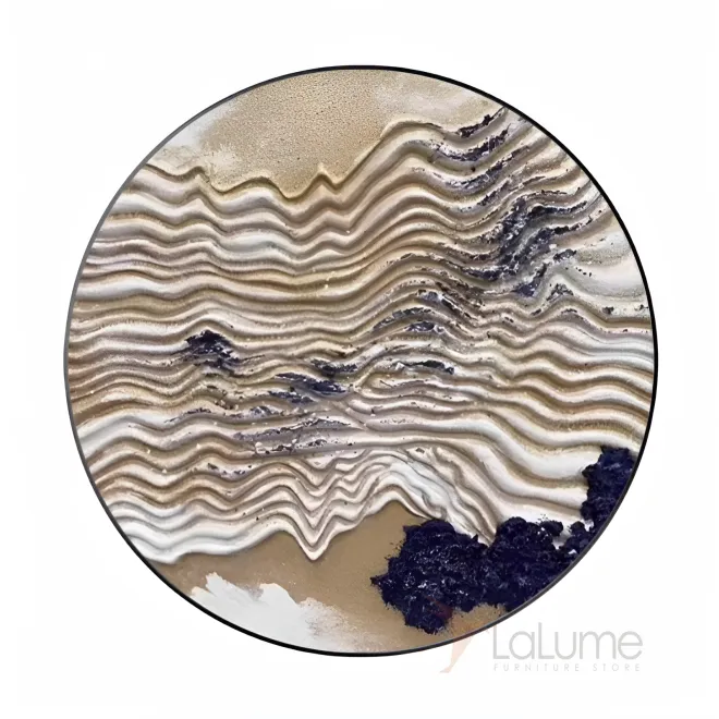 Рельефная трехмерная картина "Пьяная красавица" 38133-30 в стиле Ваби-Саби