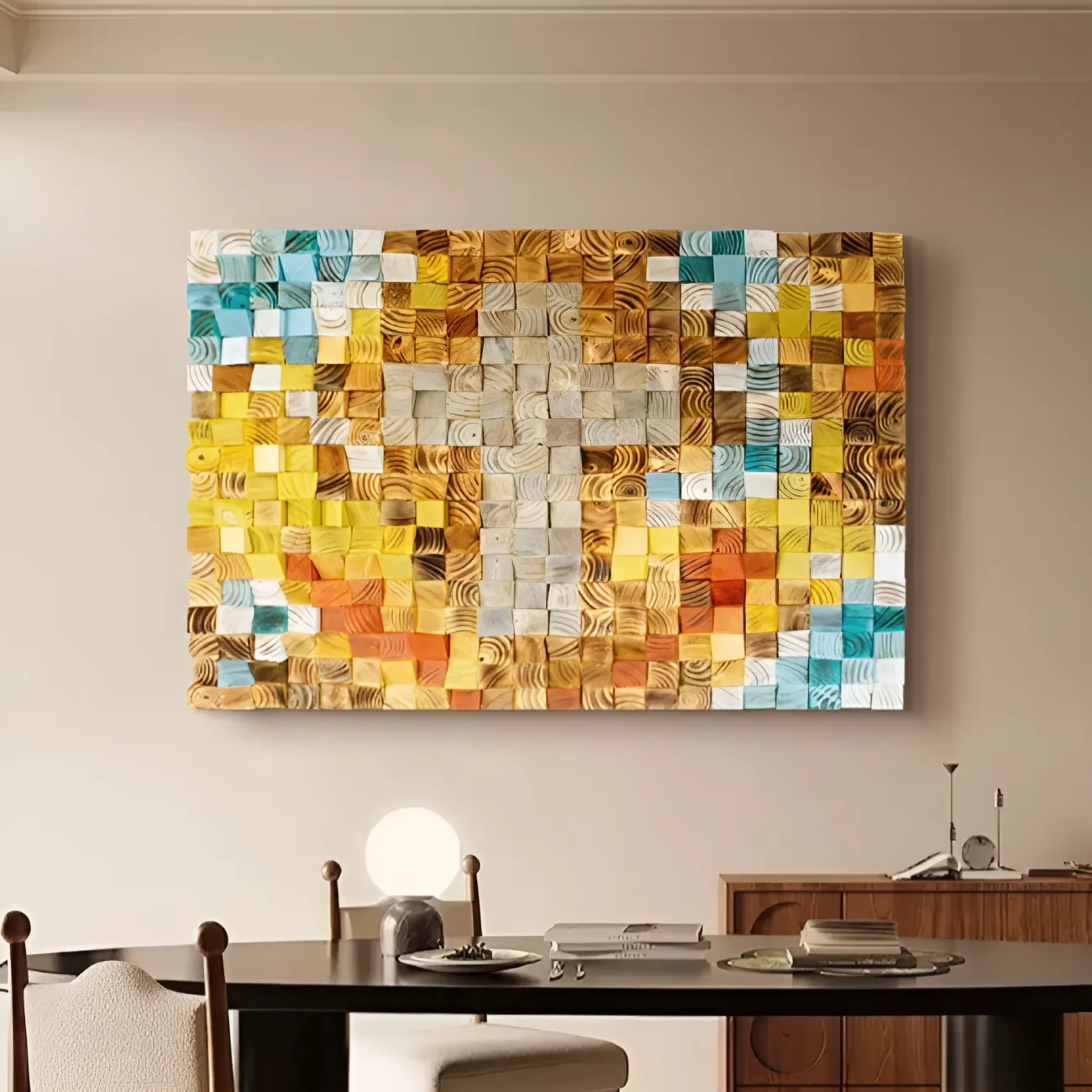 Скандинавская трехмерная оригинальная картина "SYK TV" 38134-30