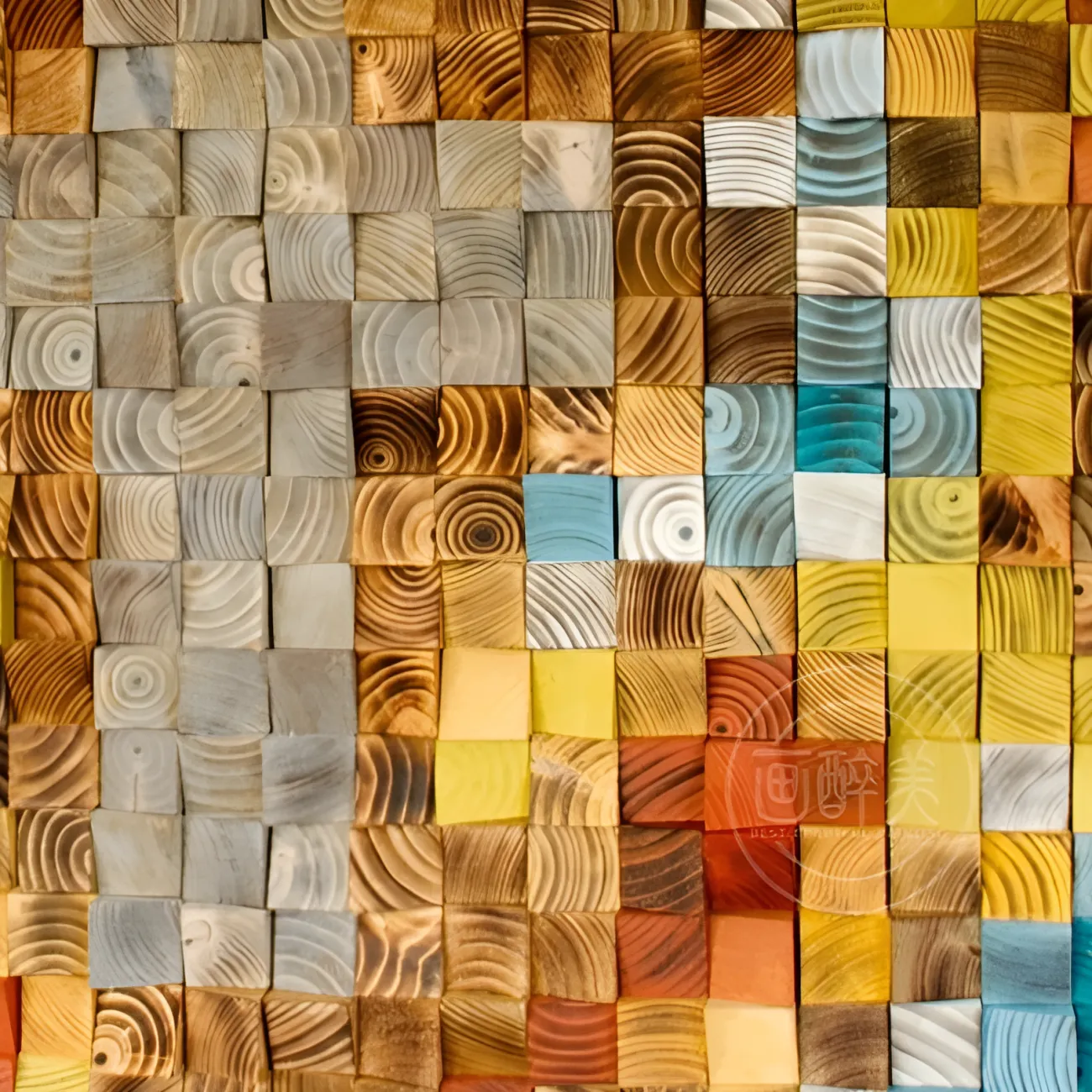 Скандинавская трехмерная оригинальная картина "SYK TV" 38134-30