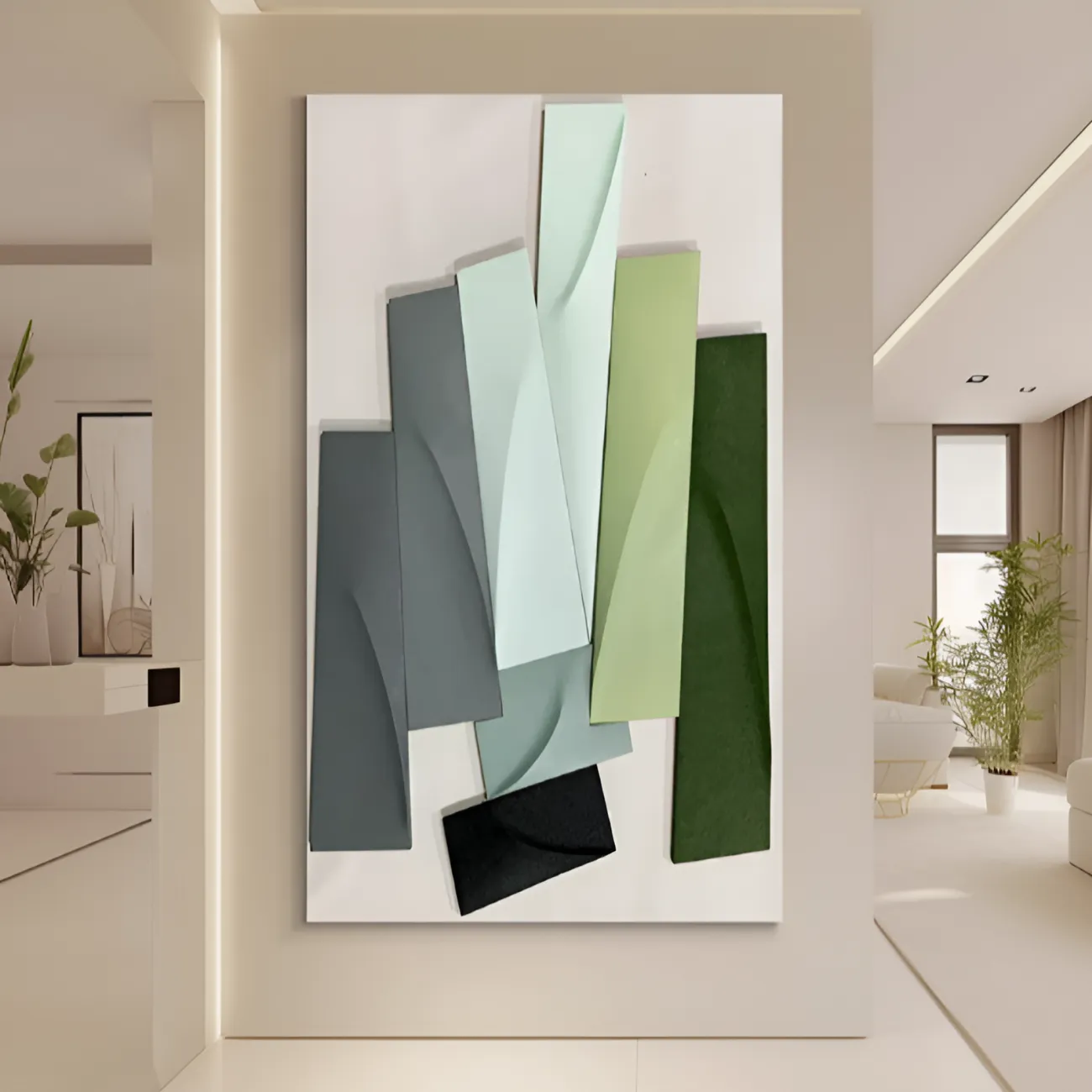 Роскошная двухуровневая декоративная картина "Пьяная красавица" 38135-30