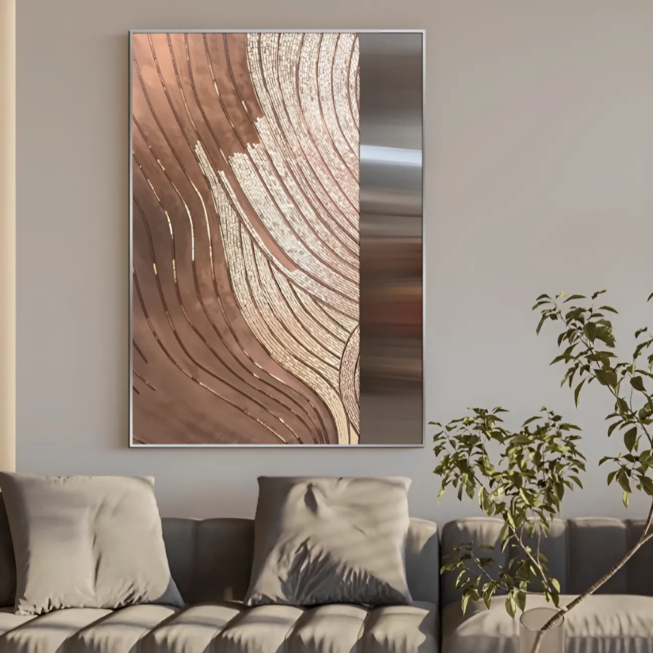 Абстрактная трехмерная декоративная картина "К плодам" 38138-30