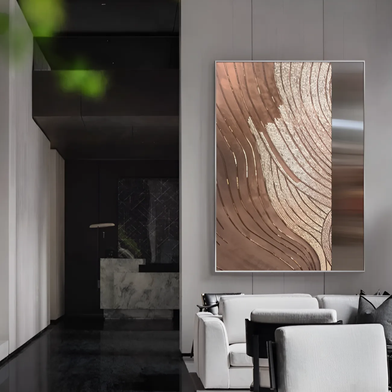 Абстрактная трехмерная декоративная картина "К плодам" 38138-30