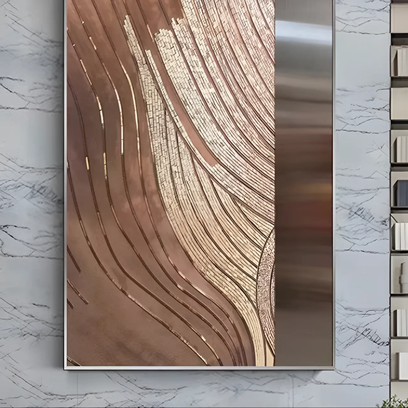 Абстрактная трехмерная декоративная картина "К плодам" 38138-30