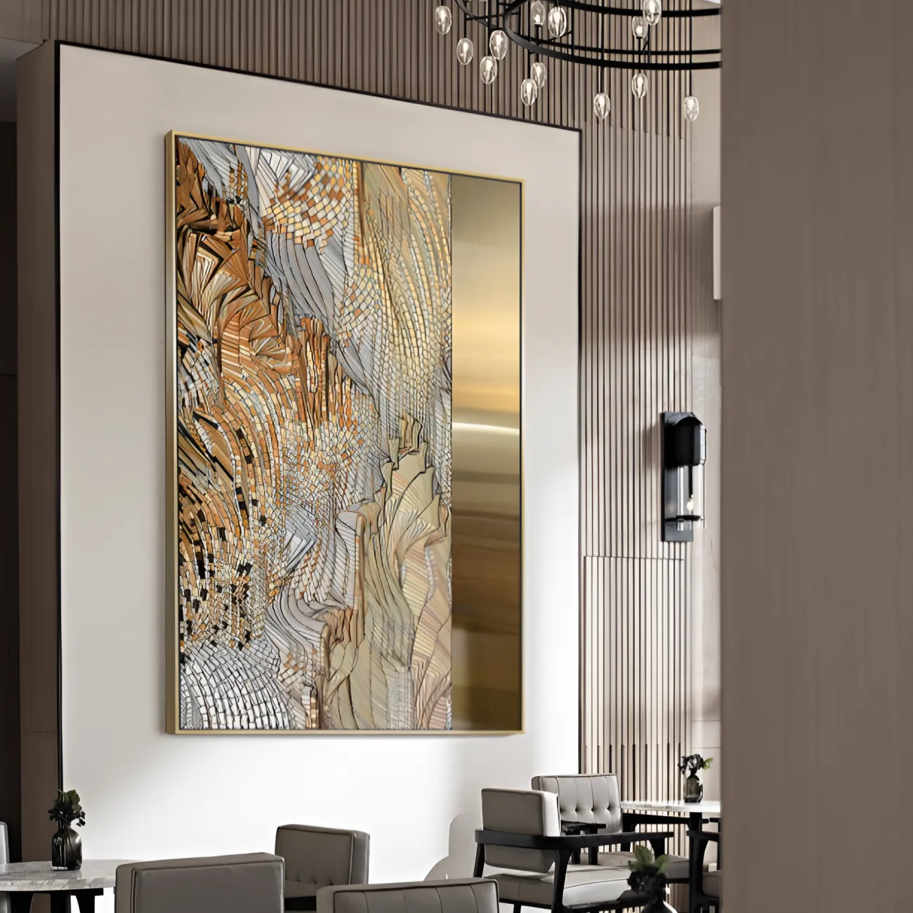 Высококачественная светлая роскошная картина "К плодам" 38139-30 Высококачественная светлая роскошная картина "К плодам" 38139-30