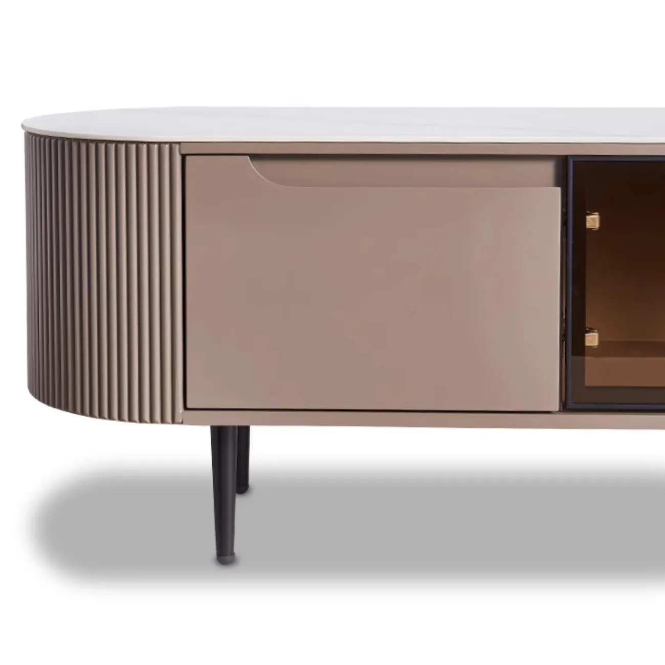 Роскошный ТВ шкаф из натурального камня Purple Leaf 35938-29 Роскошный ТВ шкаф из натурального камня Purple Leaf 35938-29