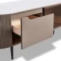 Роскошный ТВ шкаф из натурального камня Purple Leaf 35938-29
