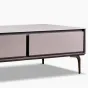 Роскошный журнальный столик из натурального камня Purple Leaf 35939-29