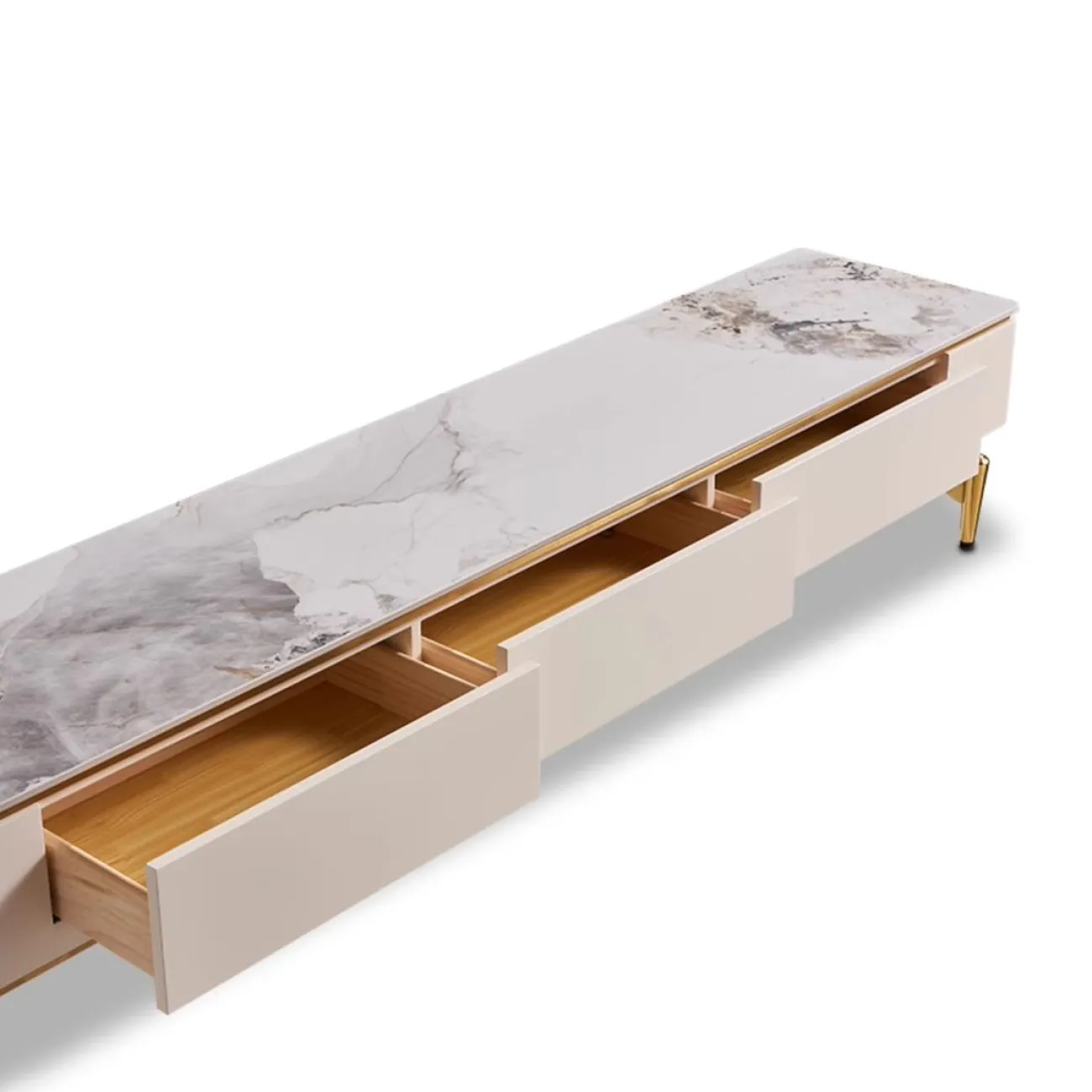 Роскошный ТВ шкаф из массива дерева Purple Leaf 35946-29