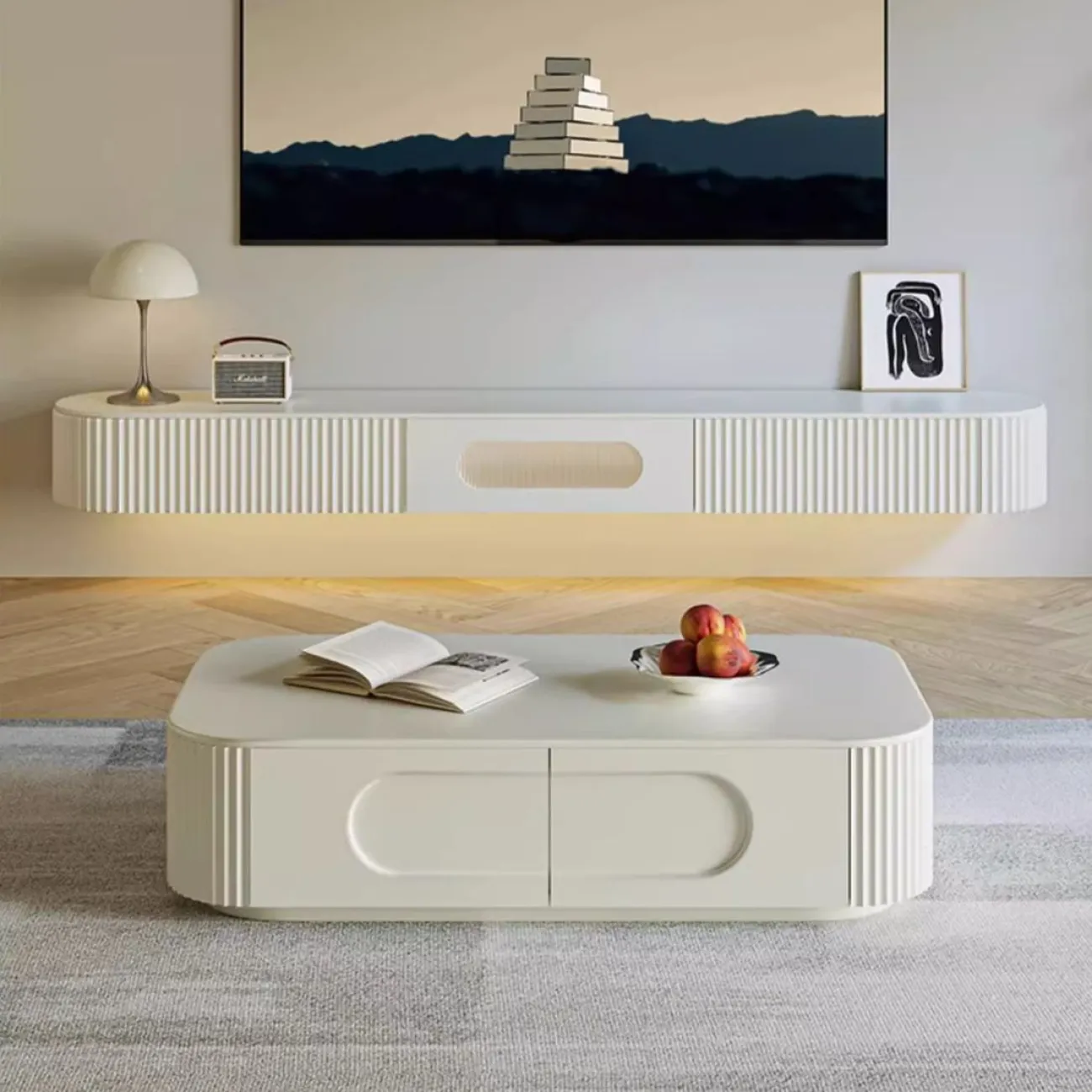 Подвесной телевизионный шкаф Purple Leaf 35950-29 Подвесной телевизионный шкаф Purple Leaf 35950-29