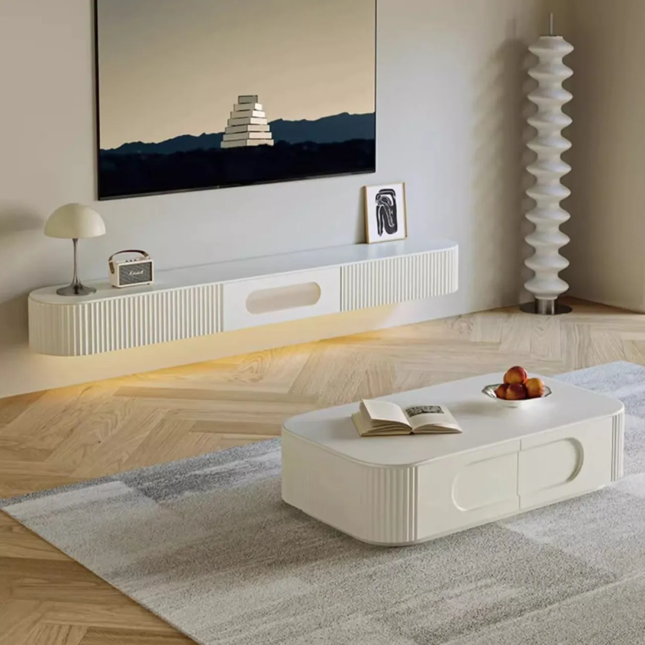 Подвесной телевизионный шкаф Purple Leaf 35950-29 Подвесной телевизионный шкаф Purple Leaf 35950-29