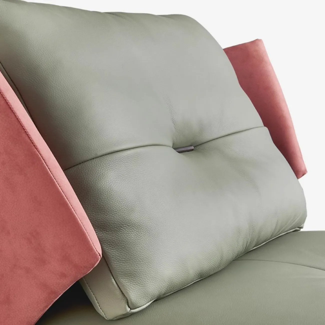 Роскошное кожаное кресло для отдыха Purple Leaf 35952-29