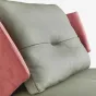 Роскошное кожаное кресло для отдыха Purple Leaf 35952-29
