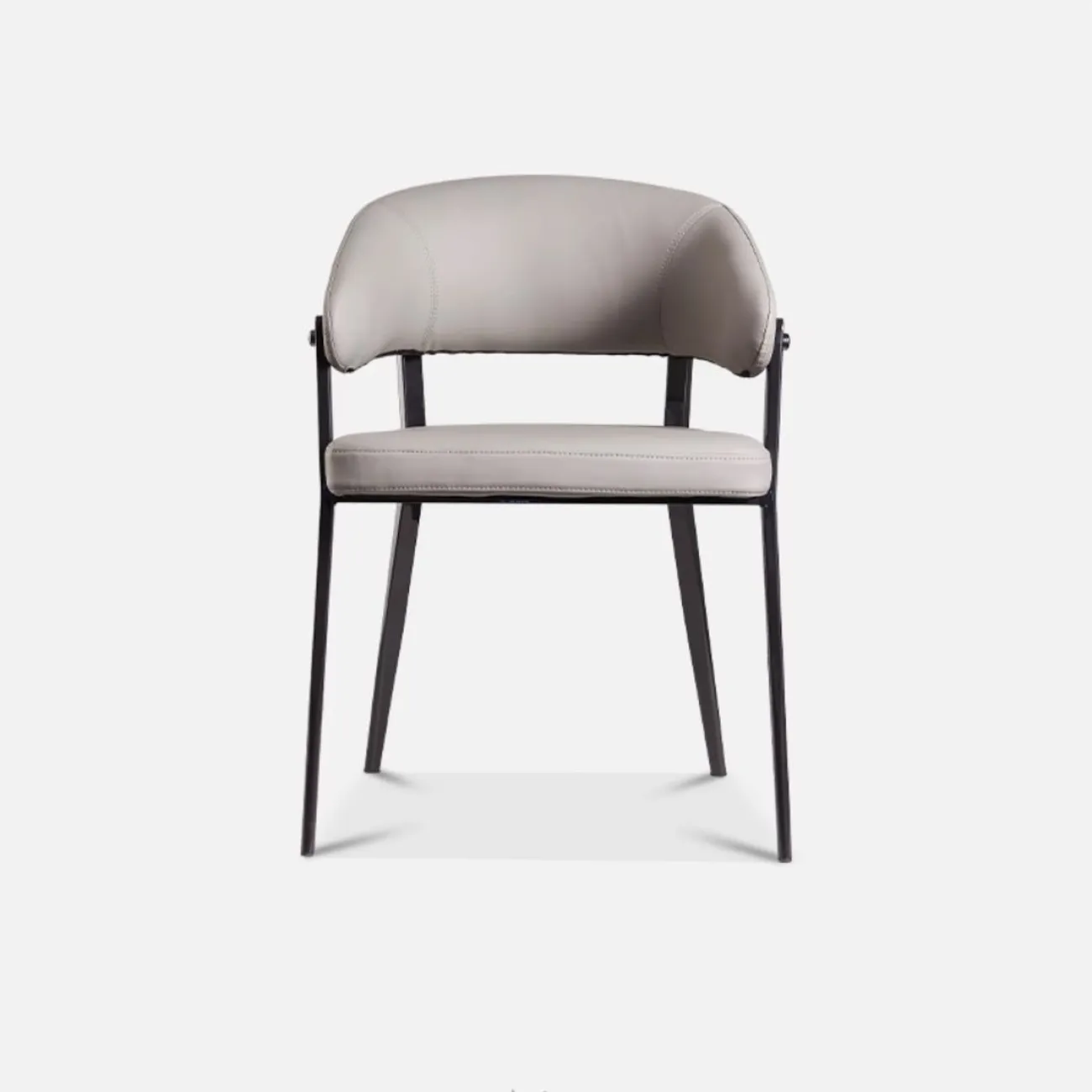 Легкий роскошный обеденный стол из натуральной кожи Purple Leaf 35955-29