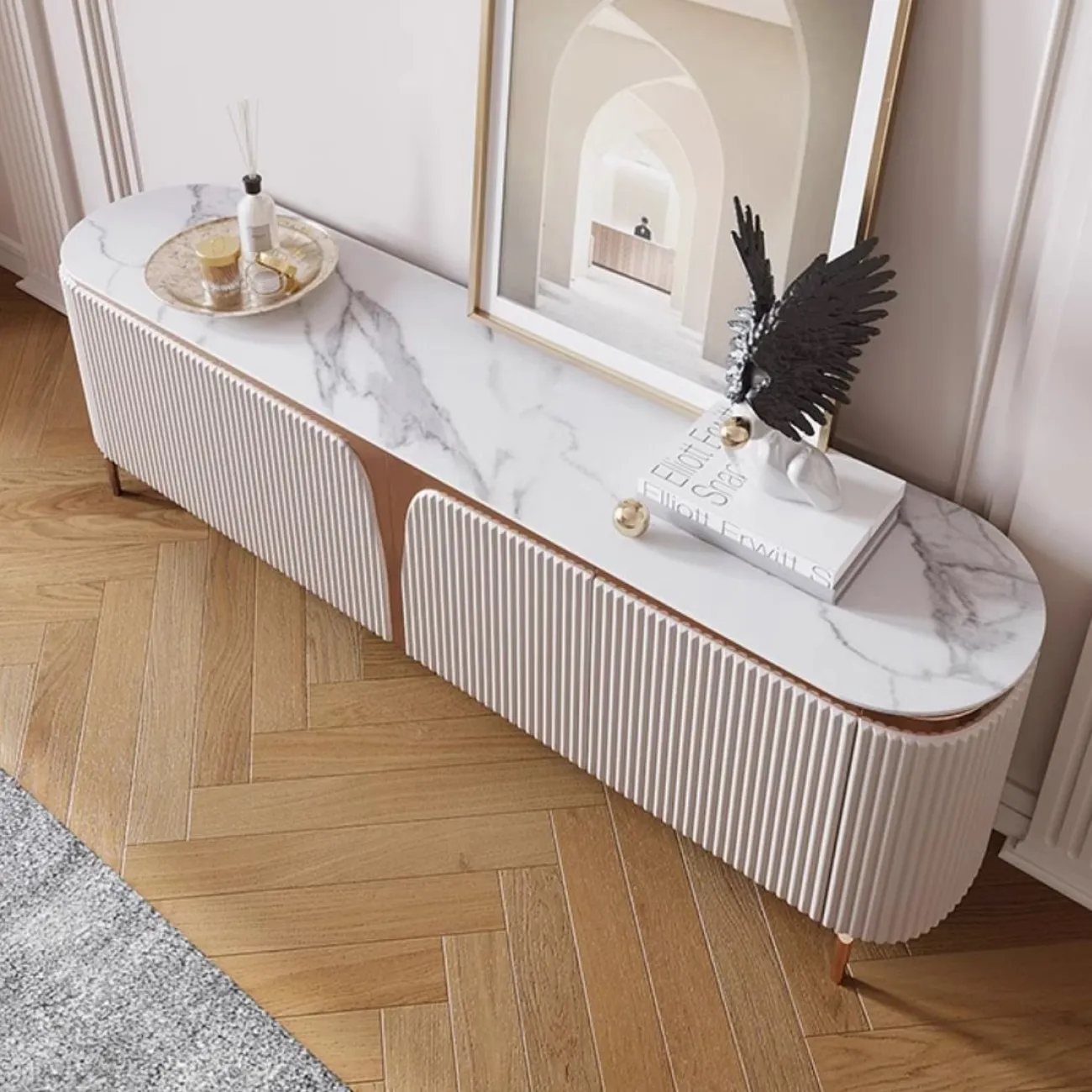 Шкаф под телевизор Purple Leaf 35957-29 Шкаф под телевизор Purple Leaf 35957-29