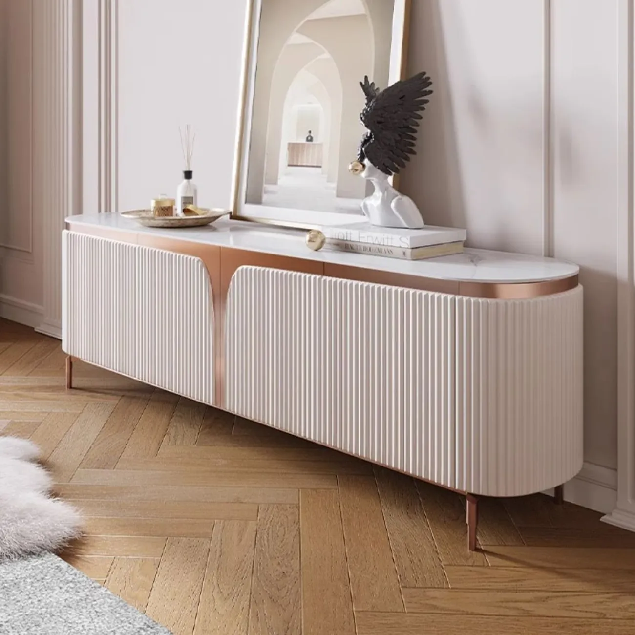 Шкаф под телевизор Purple Leaf 35957-29 Шкаф под телевизор Purple Leaf 35957-29