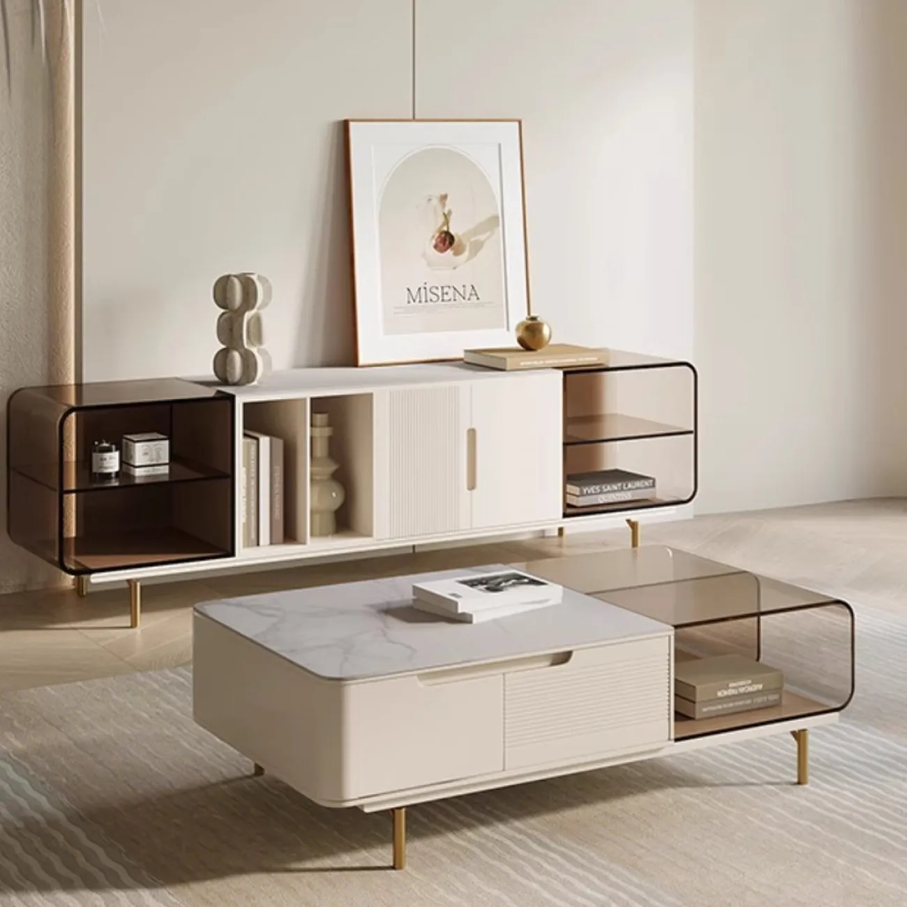 Современный ТВ шкаф Purple Leaf 35959-29