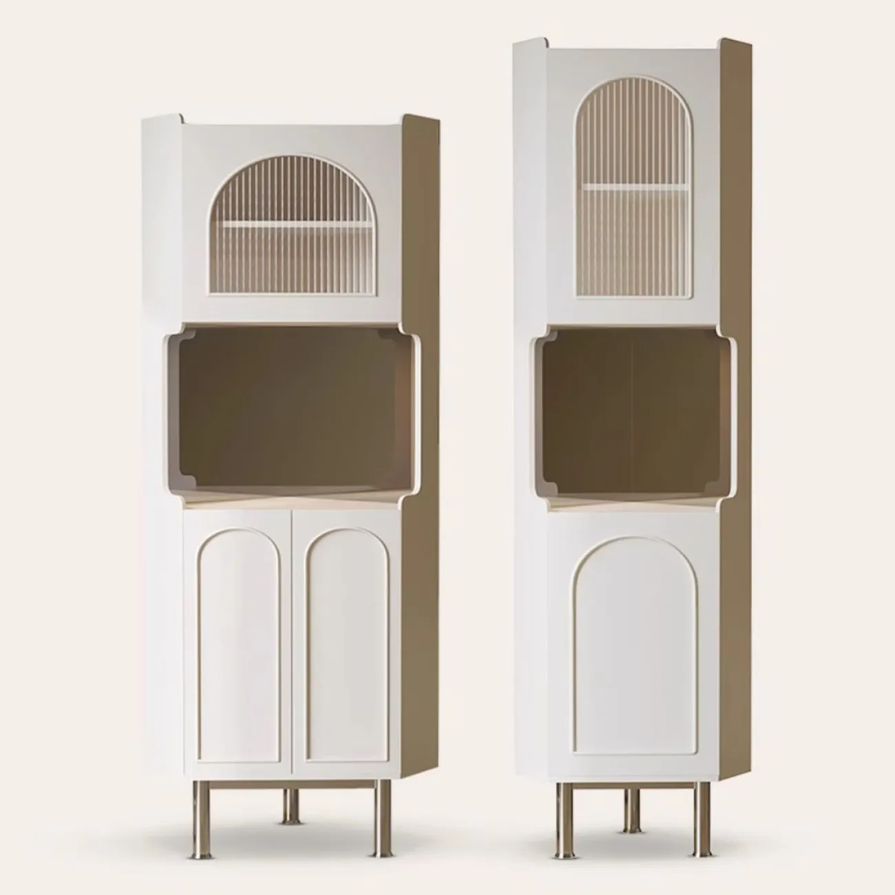 Винный шкаф во французском кремовом стиле Purple Leaf 35960-29