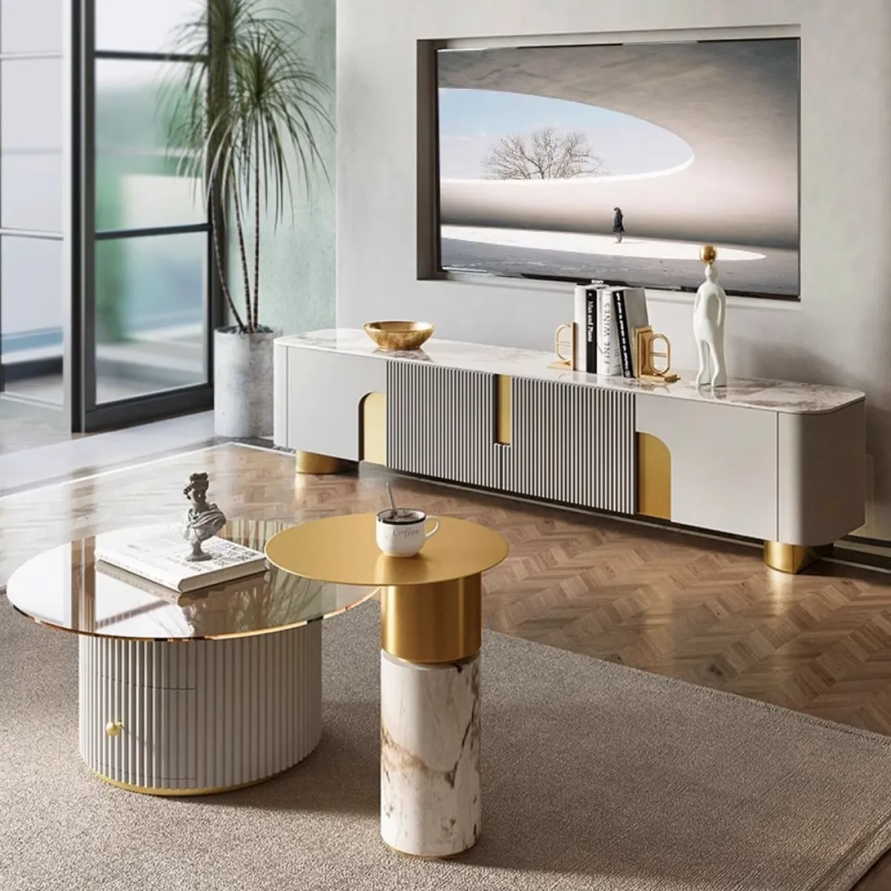 Современная тумба под телевизор Purple Leaf 35961-29