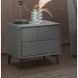 Прикроватная тумбочка  из массива дерева Purple Leaf 35962-29