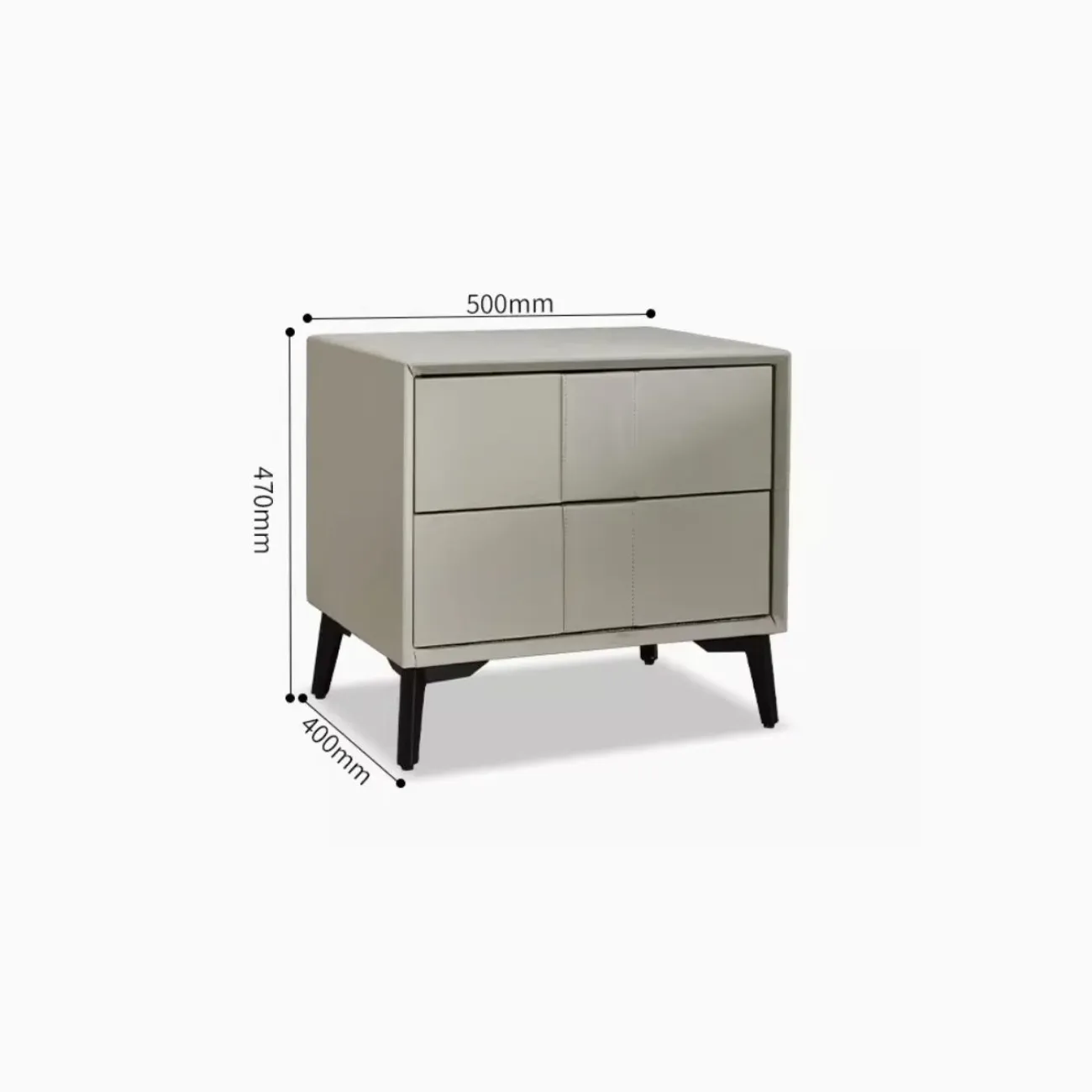 Прикроватная тумбочка  из массива дерева Purple Leaf 35962-29