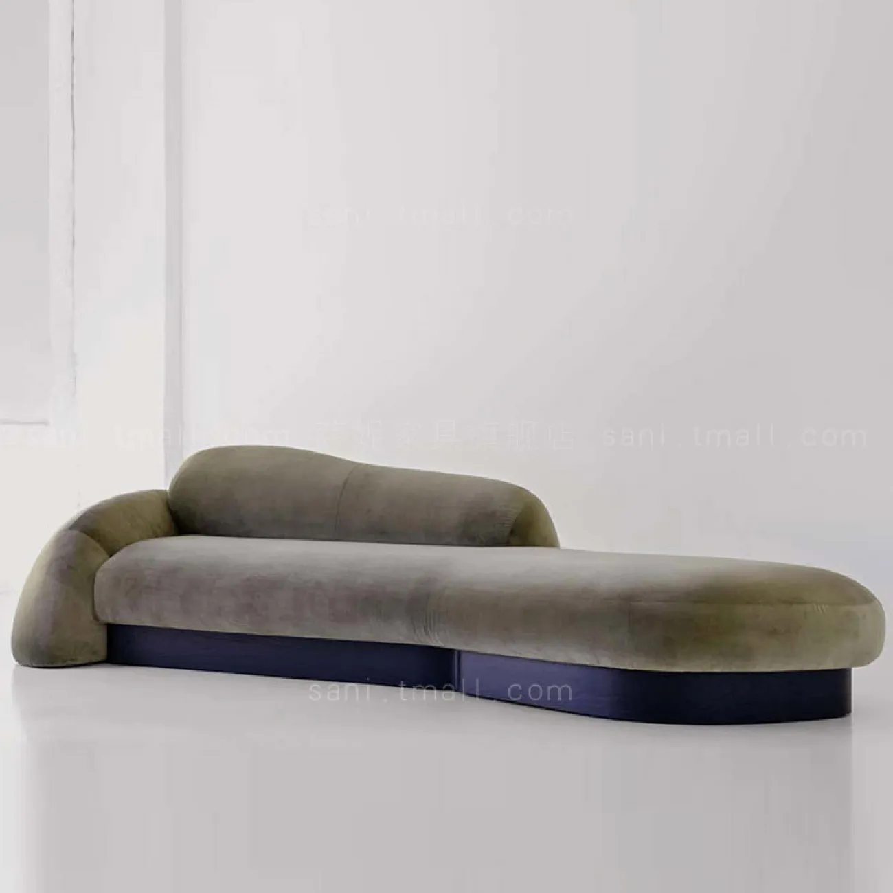 Диван особой формы в стиле Ваби-саби Sani 37289-29