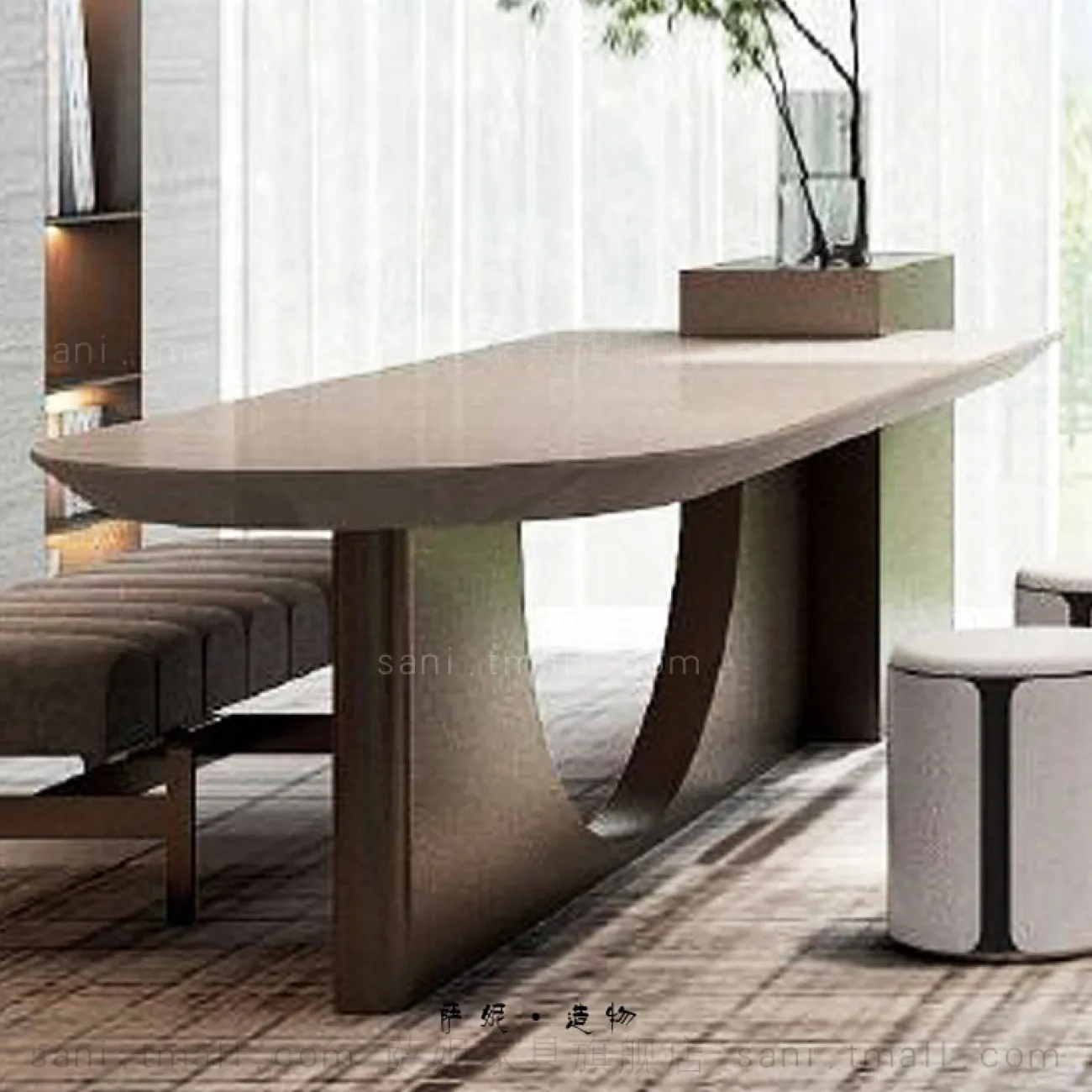 Роскошный чайный столик в средневековом стиле Sani 37290-29