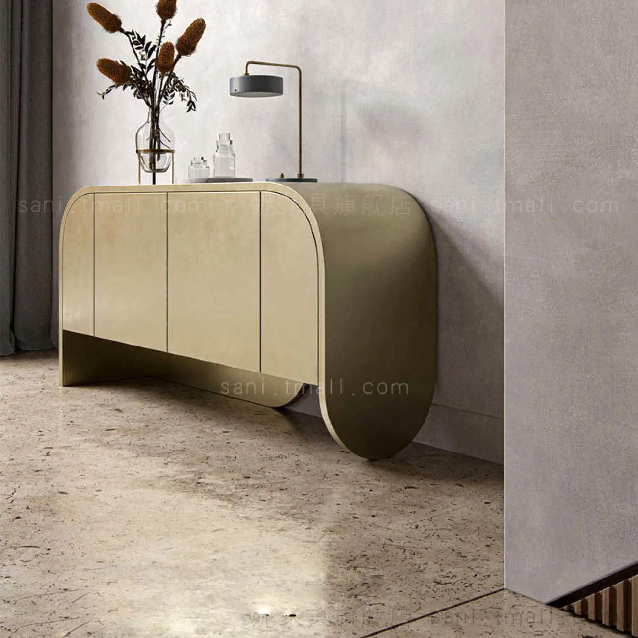 Буфет в стиле Ваби-саби для хранения в столовой Sani 37296-29