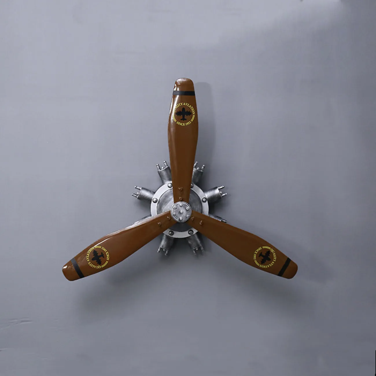 Ретро кованый винтажный пропеллер настенное украшение MAJESTIC 37313-29