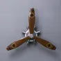 Ретро кованый винтажный пропеллер настенное украшение MAJESTIC 37313-29