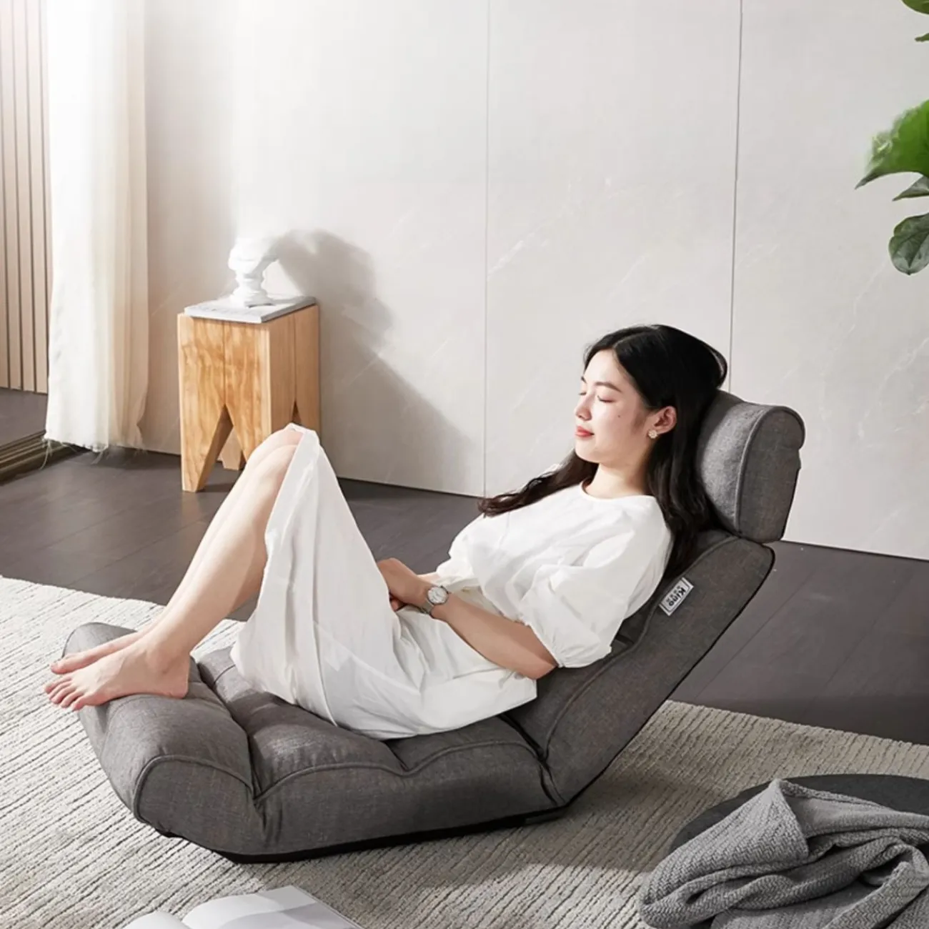 Ленивое раскладное маленькое кресло на полу KINO 37315-29 Ленивое раскладное маленькое кресло на полу KINO 37315-29