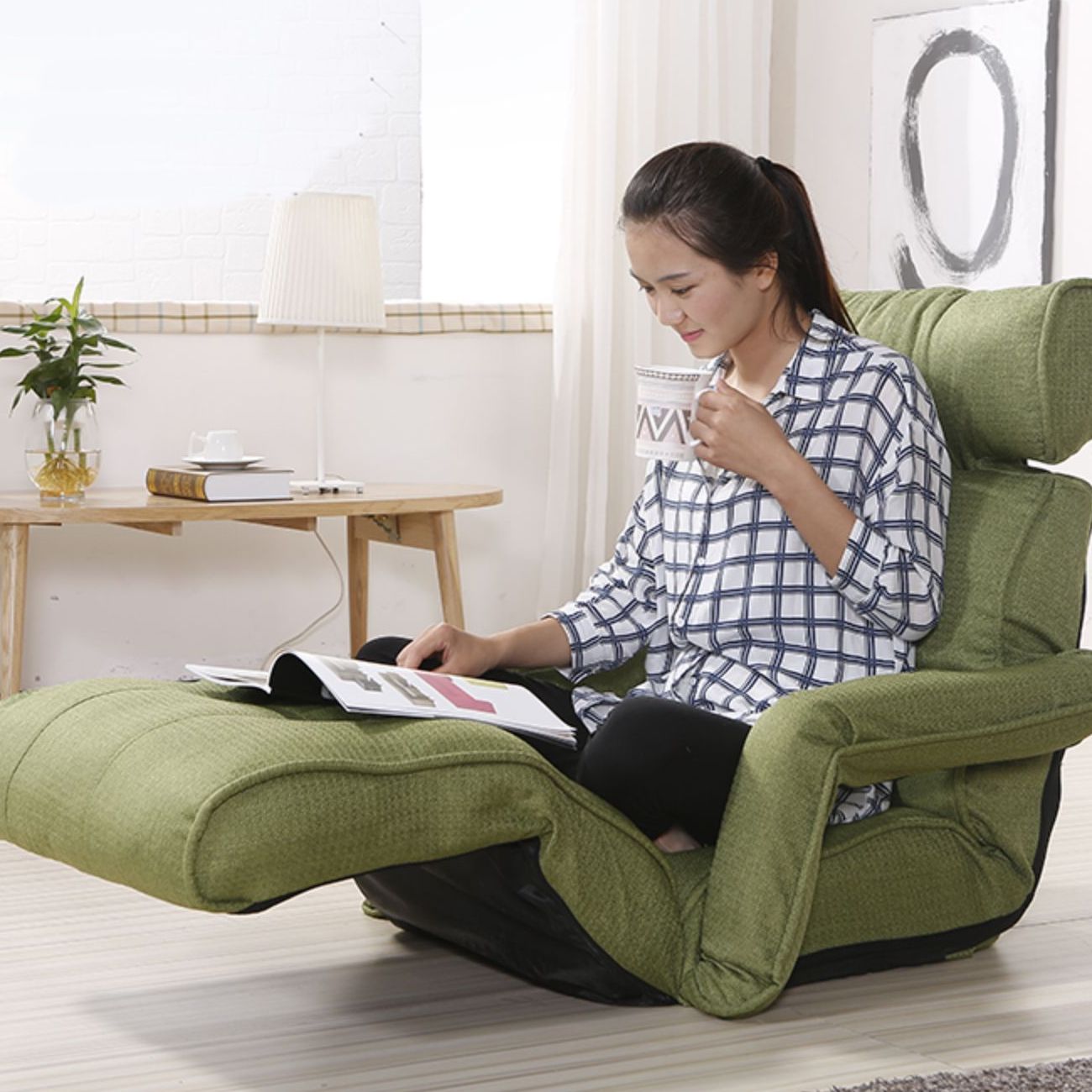 Кресло без ножек с откидной спинкой KINO 37316-29 Кресло без ножек с откидной спинкой KINO 37316-29