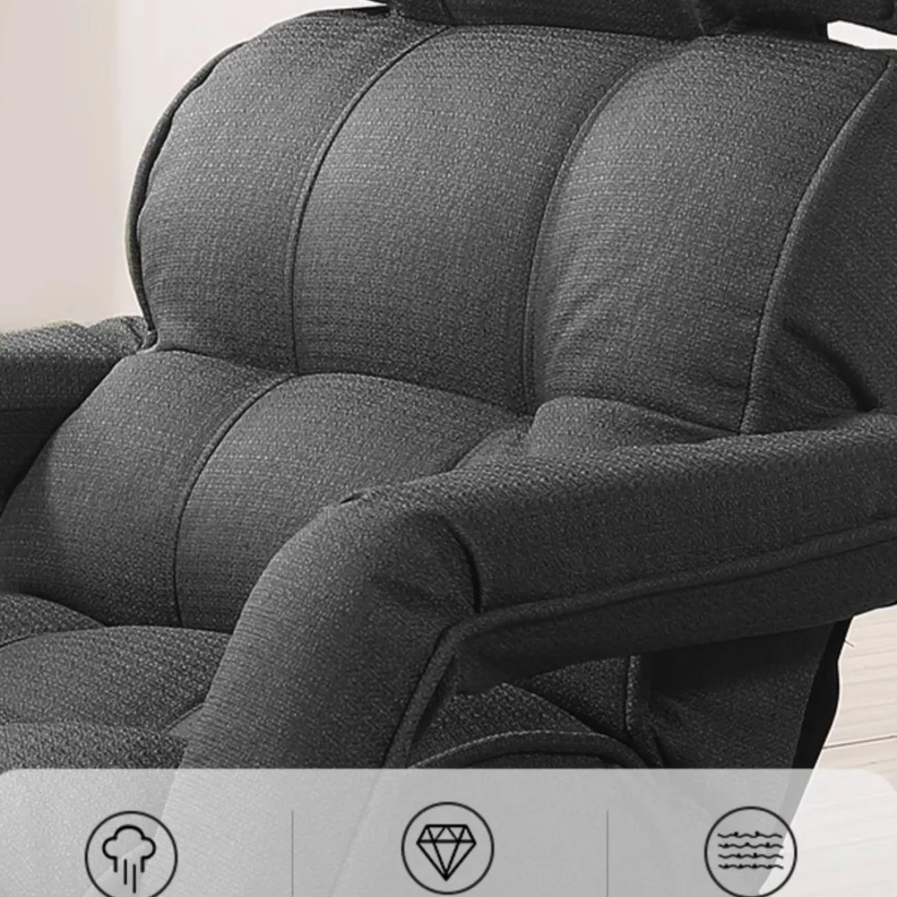 Кресло-шезлонг глубокое складное KINO 37318-29