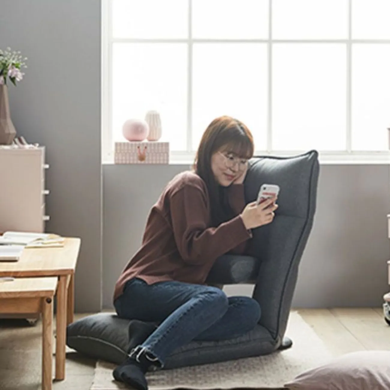 Низкое раскладное кресло KINO 37321-29