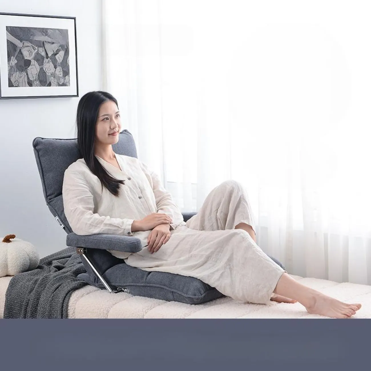 Низкое раскладное кресло KINO 37321-29