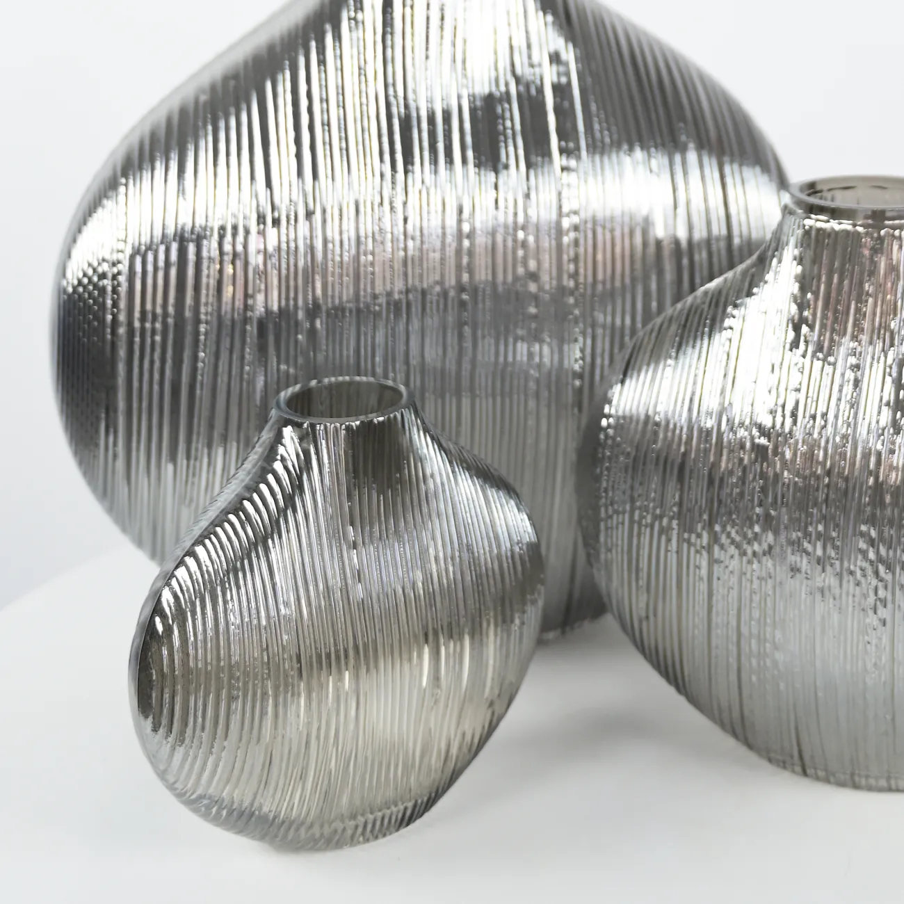 Ваза «Silver» LaLume DK_10179 H17.5