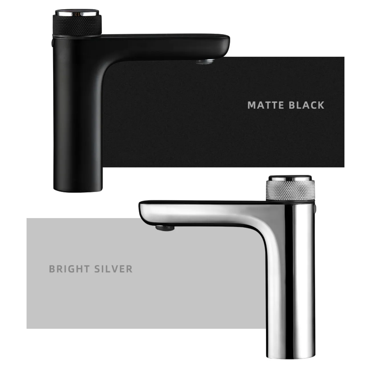 Настольный латунный смарт-смеситель для умывальника в Современном стиле LaLume MB21127-23