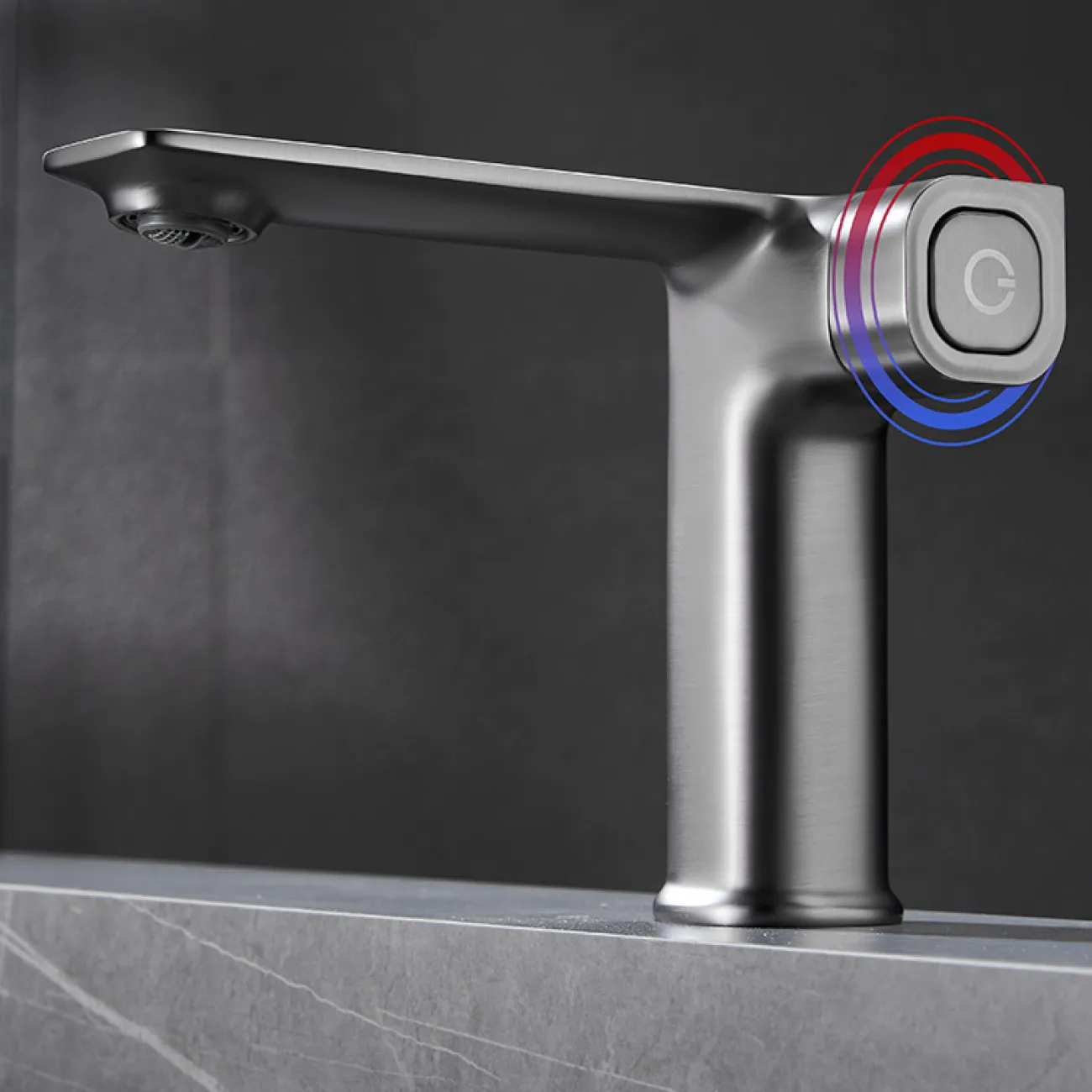 Креативный настольный смеситель для умывальника в Современном стиле LaLume MB21129-23 Креативный настольный смеситель для умывальника в Современном стиле LaLume MB21129-23