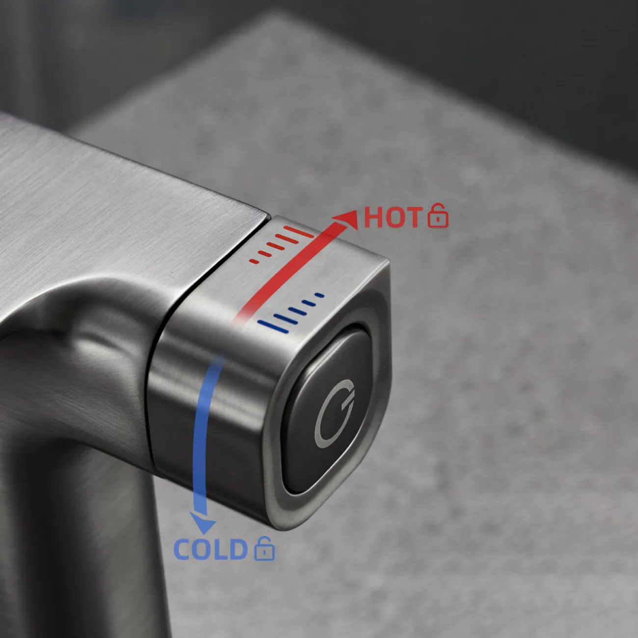 Креативный настольный смеситель для умывальника в Современном стиле LaLume MB21129-23 Креативный настольный смеситель для умывальника в Современном стиле LaLume MB21129-23