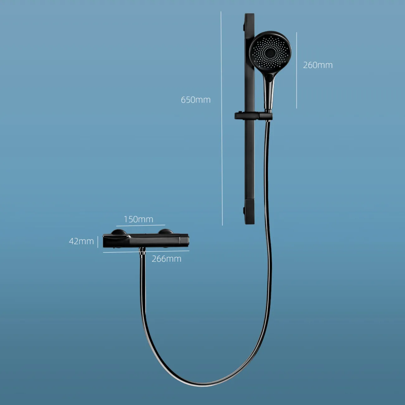Минималистичный скрытый смеситель с душем для ванной в Скандинавском стиле LaLume MB21130-23 Минималистичный скрытый смеситель с душем для ванной в Скандинавском стиле LaLume MB21130-23