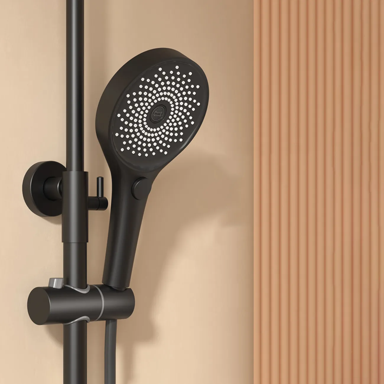 Элегантный смеситель с тропическим душем для ванной в Скандинавском стиле LaLume MB21133-23