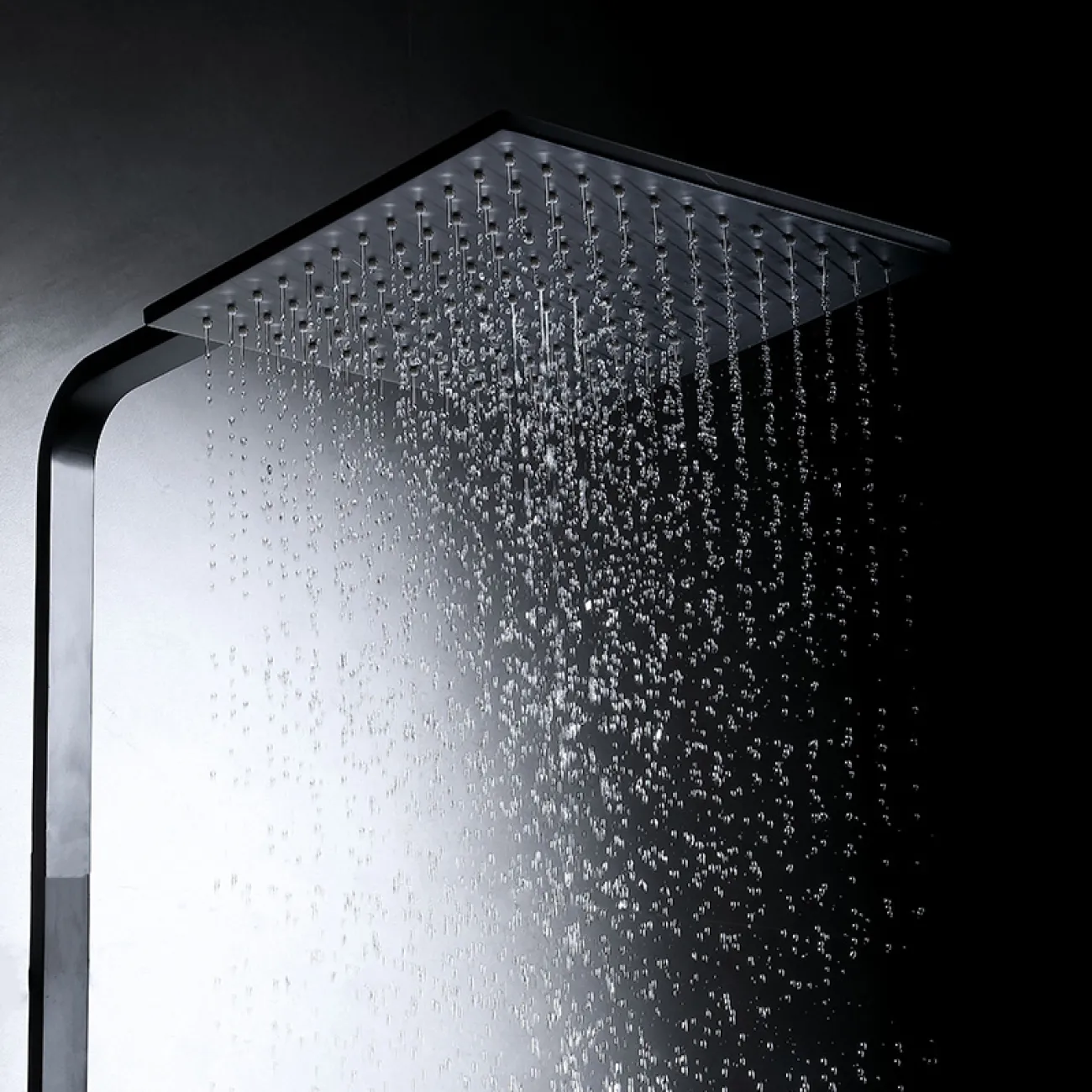 Классический смеситель с тропическим душем для ванной в Скандинавском стиле LaLume MB21136-23