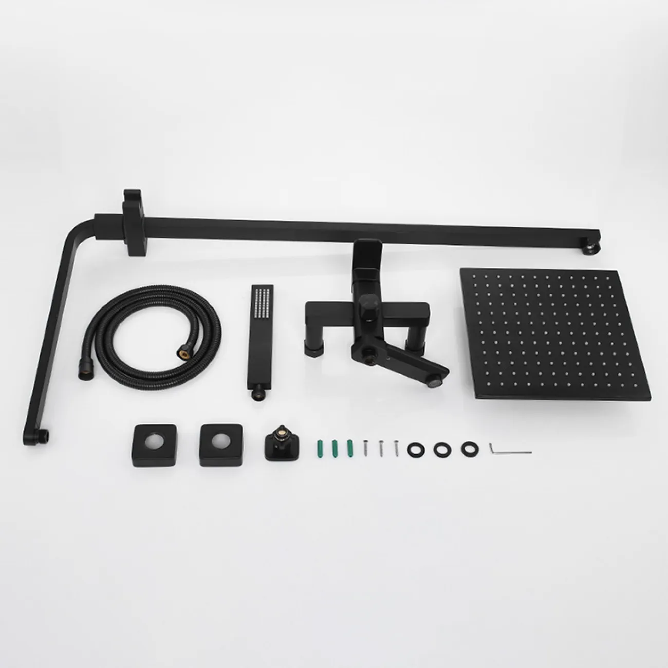 Классический смеситель с тропическим душем для ванной в Скандинавском стиле LaLume MB21136-23