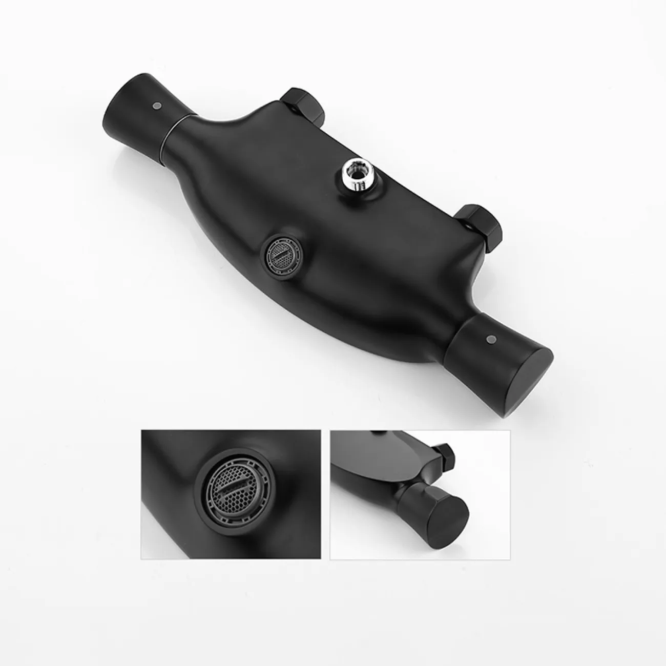 Минималистичный смеситель с тропическим душем для ванной в Скандинавском стиле LaLume MB21137-23