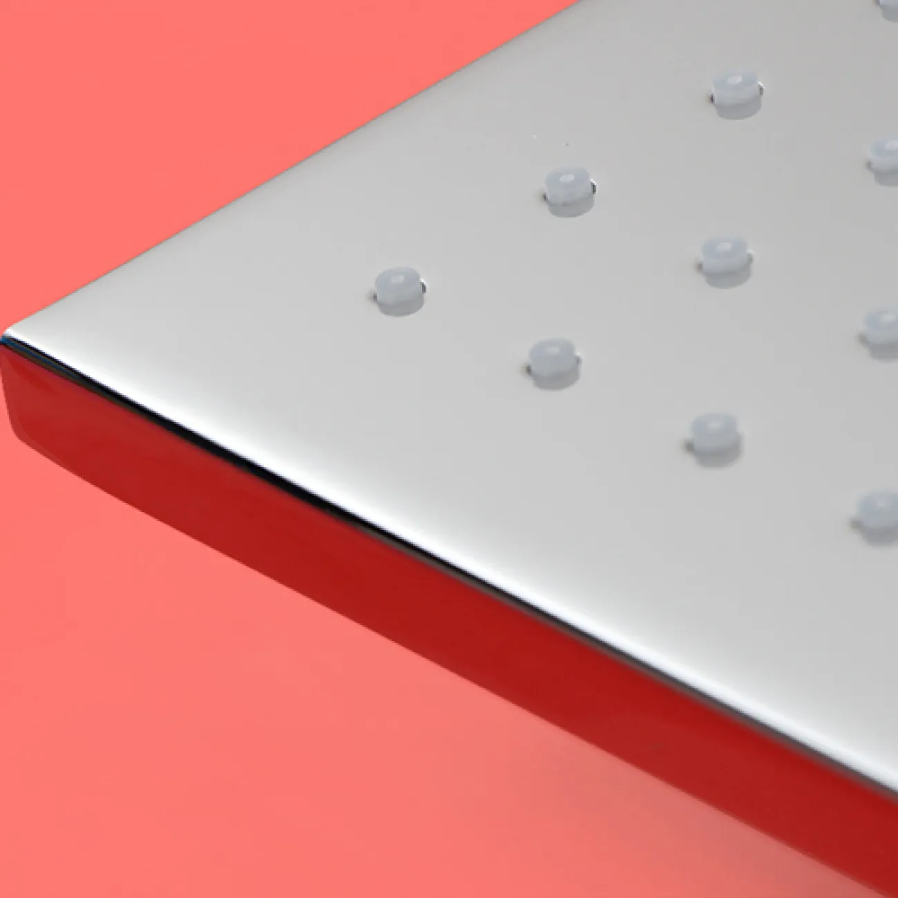 Водопадный латунный смеситель с тропическим душем для ванной в Современном стиле LaLume MB21143-23