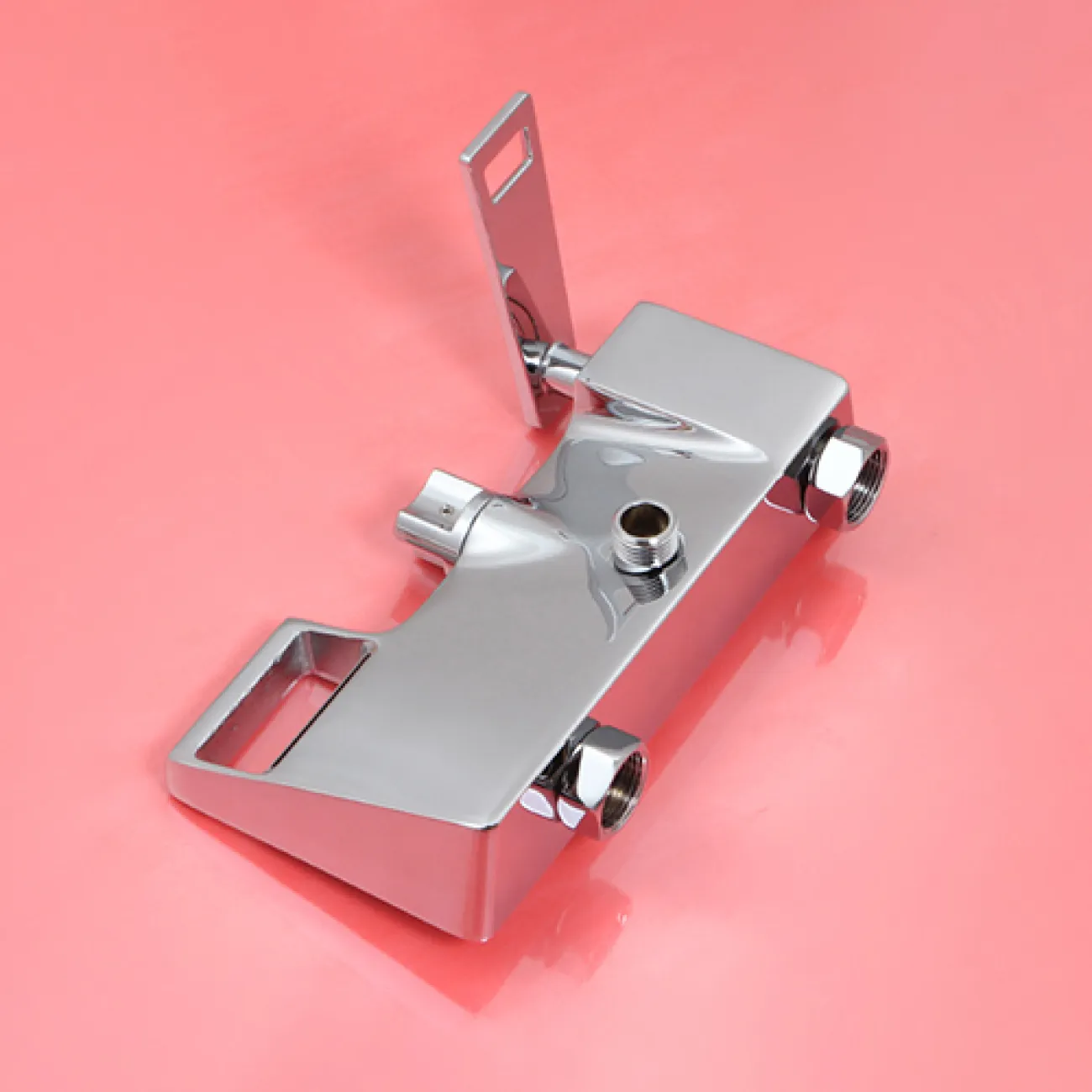 Водопадный латунный смеситель с тропическим душем для ванной в Современном стиле LaLume MB21143-23