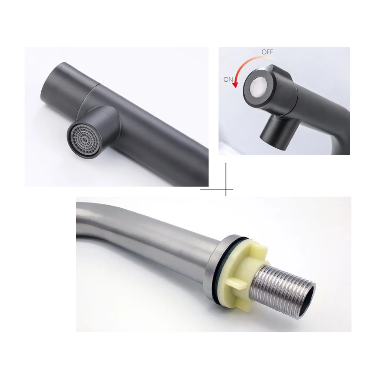 Минималистичный смеситель для умывальника в Современном стиле LaLume MB21146-23 Минималистичный смеситель для умывальника в Современном стиле LaLume MB21146-23